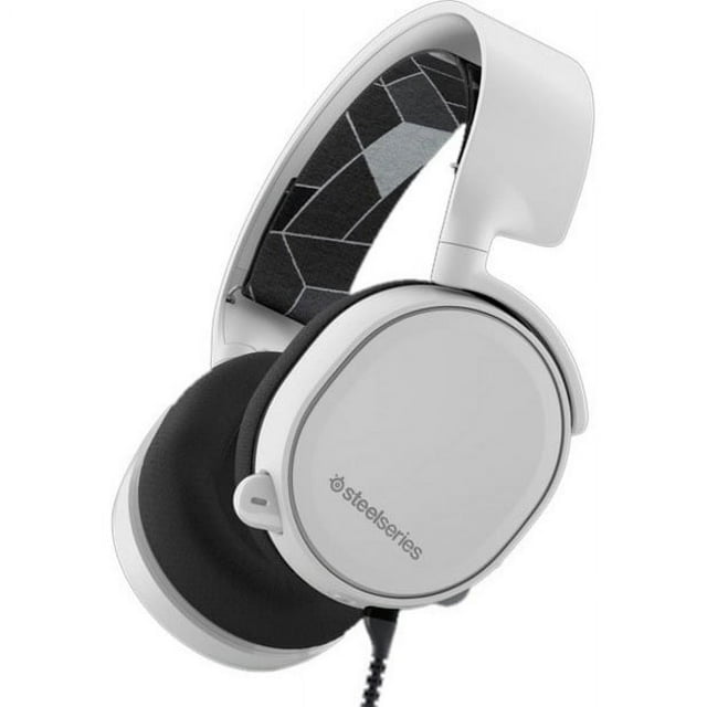 SteelSeries Arctis 3 Gaming Headset, White, 4T8451