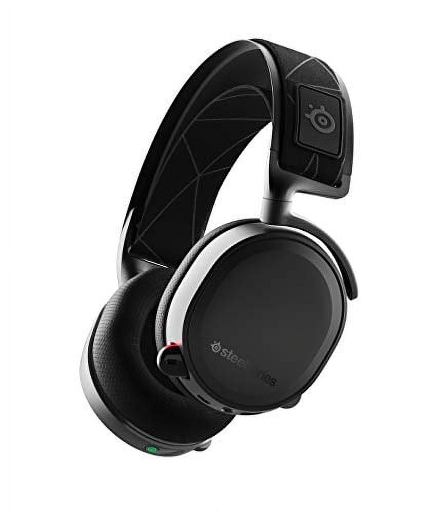 SteelSeries Arctis 7 Lossless Wireless Gaming Headset with DTS Headphone X v2.0 Surround for PC and PlayStation 4 Black