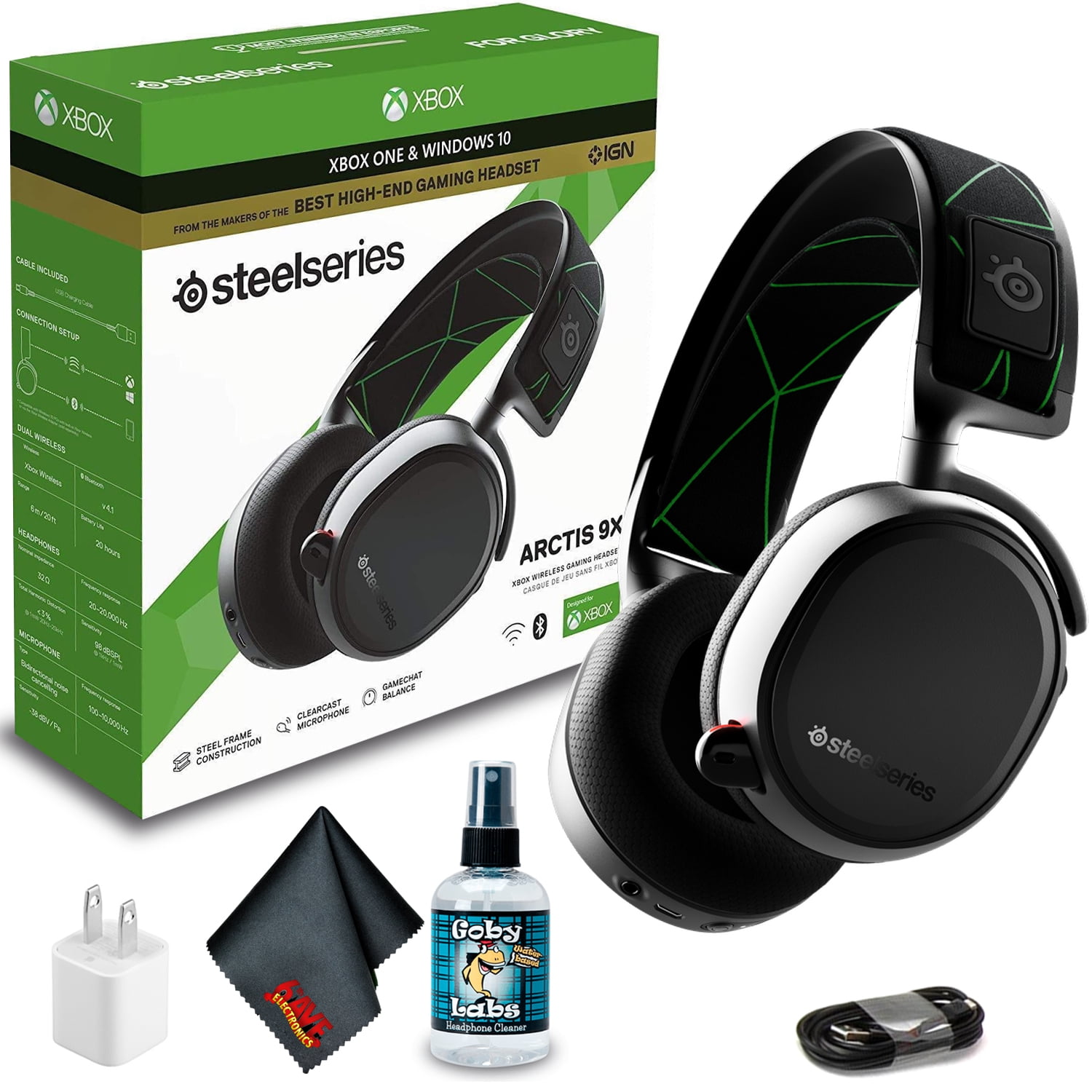 SteelSeries Arctis 9X Wireless Gaming Headset for Xbox X|S, and Xbox One  Black 61483 - Best Buy