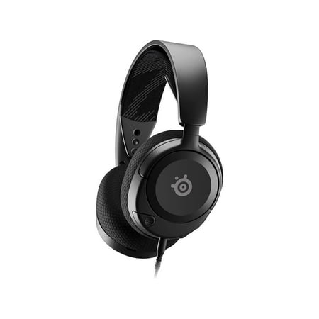 SteelSeries Arctis Nova 1 Wired Gaming Headset for PC with 3.5mm Jack — Black