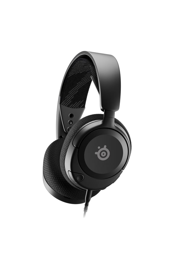 Arctis Nova 1 Multi-System Gaming Headset — Hi-Fi Drivers — 360° Spatial Audio — AirWeave Memory Foam — Sonar — Ultra Lightweight — Noise-Cancelling Mic — PC, PS5, PS4, Switch, Xbox