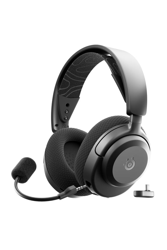 Arctis Nova 3P Wireless Multi-Platform Gaming Headset Mobile App Control 40 HR Battery 2.4GHz/Bluetooth PS5, PS4, PC, Switch, Mobile Black
