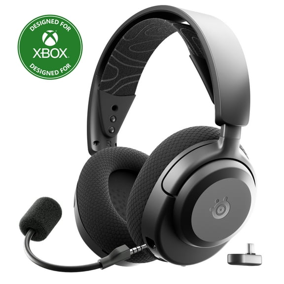 SteelSeries Arctis Nova 3X Wireless Multi-Platform Gaming Headset  Mobile App Control  40 HR Battery  2.4GHz/Bluetooth  Detachable Mic  Xbox, PS5, PC, Switch, Mobile   Black