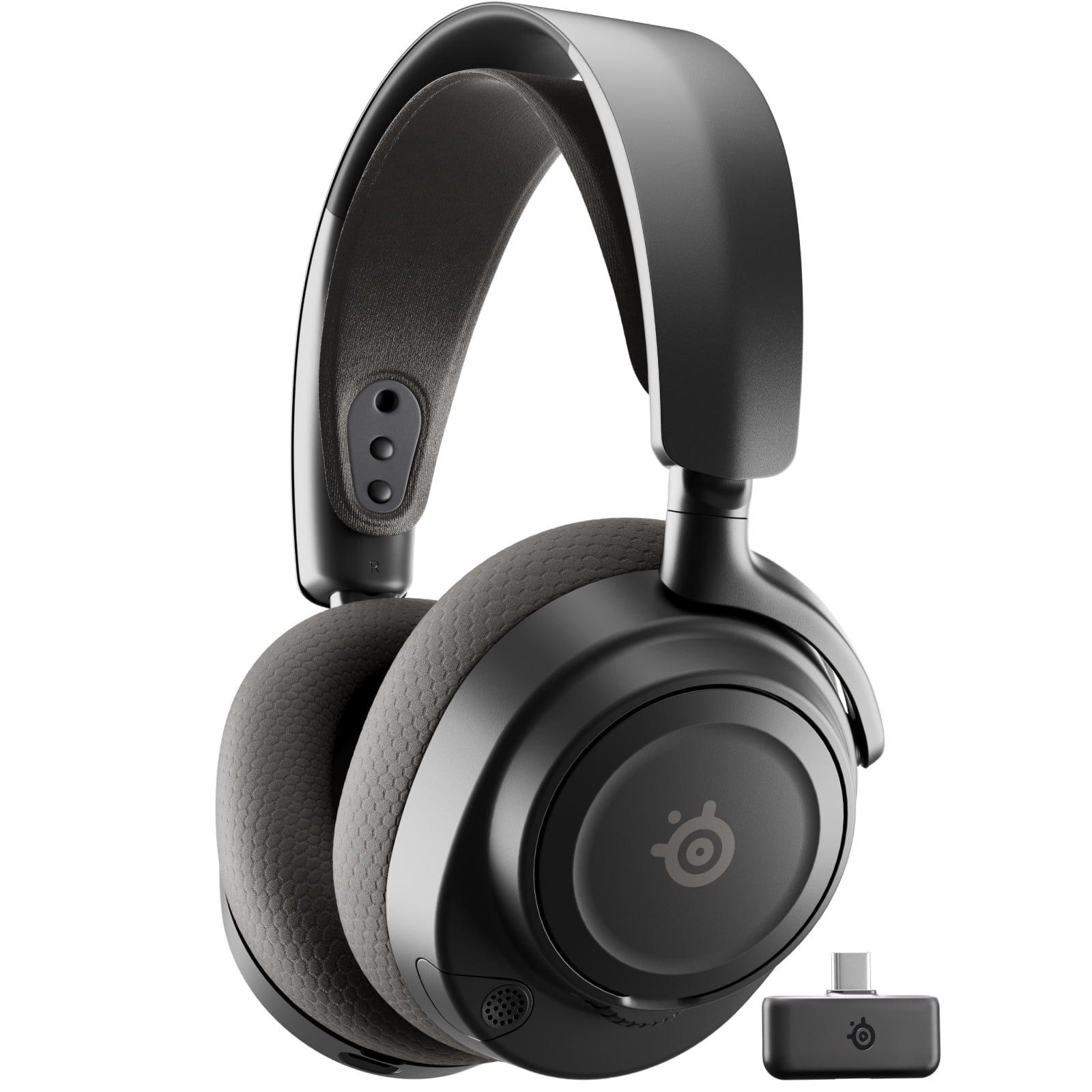 SteelSeries Arctis Nova 7 Wireless Gen 2 Multi-Platform Gaming Headset — Real-Time App Control — 50+ HR — Mixable 2.4GHz/Bluetooth — PC, PS5, PS4, Switch 1/2, Mobile — Black