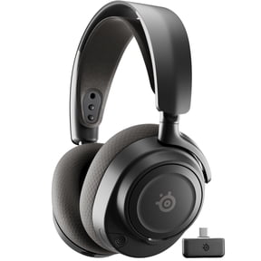 SteelSeries Arctis Nova 7 Wireless Gen 2 Multi-Platform Gaming Headset — Real-Time App Control — 50+ HR — Mixable 2.4GHz/Bluetooth — PC, PS5, PS4, Switch 1/2, Mobile — Black