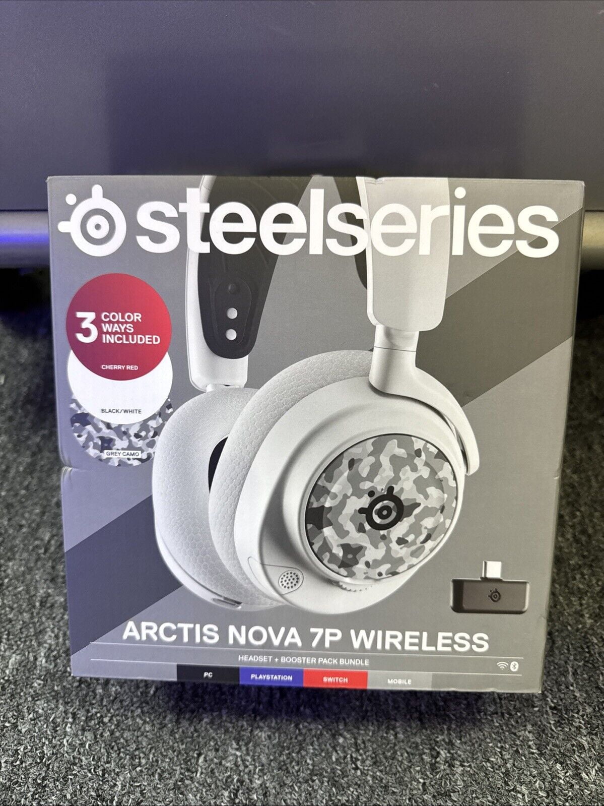SteelSeries Arctis Nova 7P Wireless Multi-Platform Gaming Headset