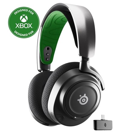 SteelSeries Arctis Nova 7X Multi-Platform Premium Wireless Gaming Headset with Neodymium Magnetic Drivers, Black