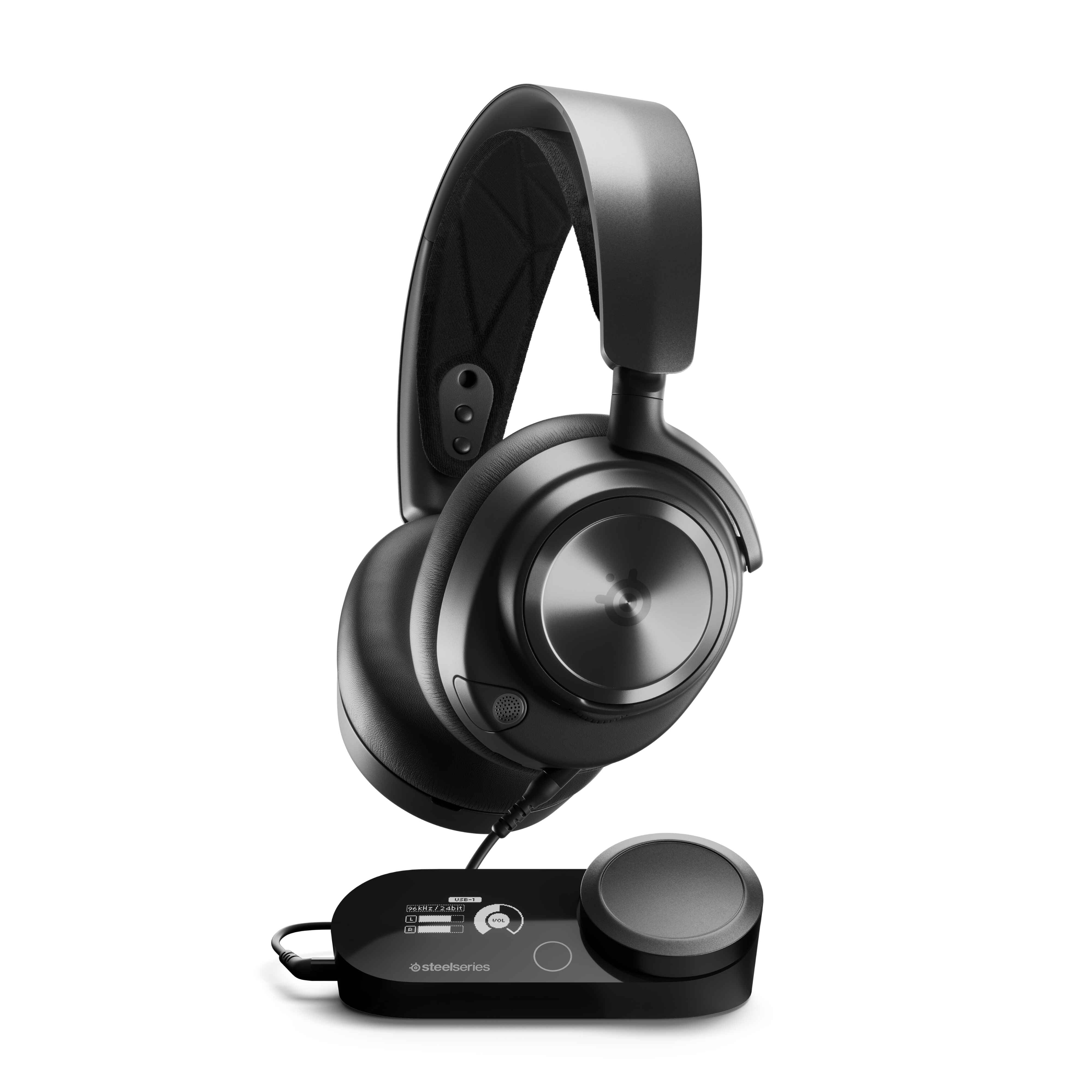 SteelSeries Arctis Nova Pro Multi-System Gaming Headset - Premium Hi-Fi  Drivers - Hi-Res Audio - 360° Spatial Audio - GameDAC Gen 2 - ESS Sabre