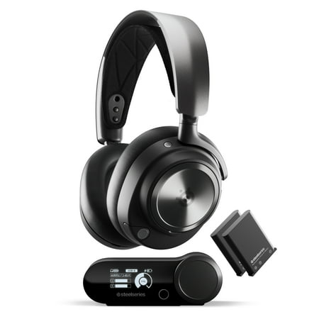SteelSeries - Arctis Nova Pro Wireless Multi Gaming Headset for PS5, PS4, PC,  Switch - Black