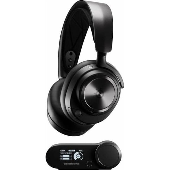 SteelSeries Arctis Nova Pro Wireless Multi-System Gaming Headset for PS5 and PS4 — Black