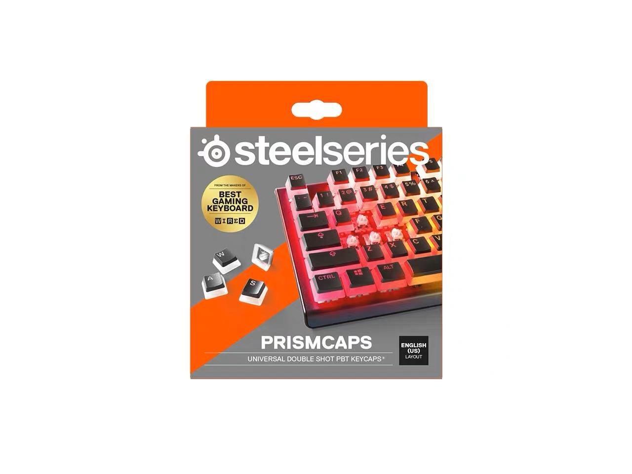 SteelSeries PRISMCAPS Double Shot PuddingStyle Keycaps Durable PBT