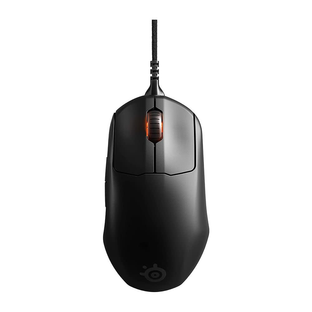 SteelSeries Prime Pro Series Optical Wired Gaming Mouse, Black