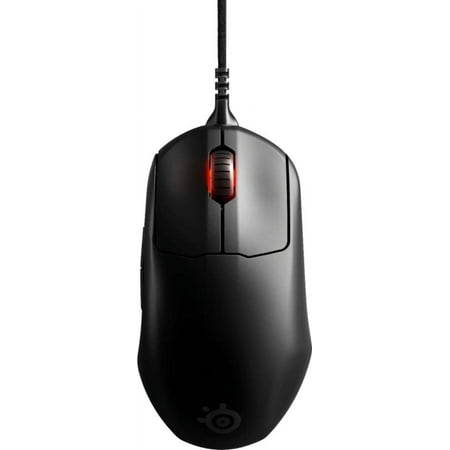 SteelSeries - Prime + Lightweight Wired Optical Gaming Mouse with RGB Lighting - Black