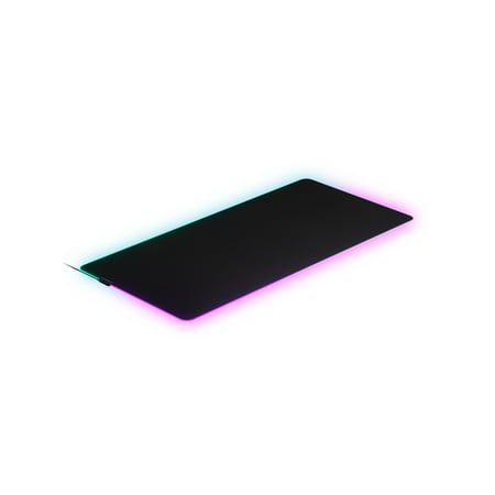 SteelSeries - QcK Cloth Prism Gaming Mouse Pad with RGB (3XL) - Black