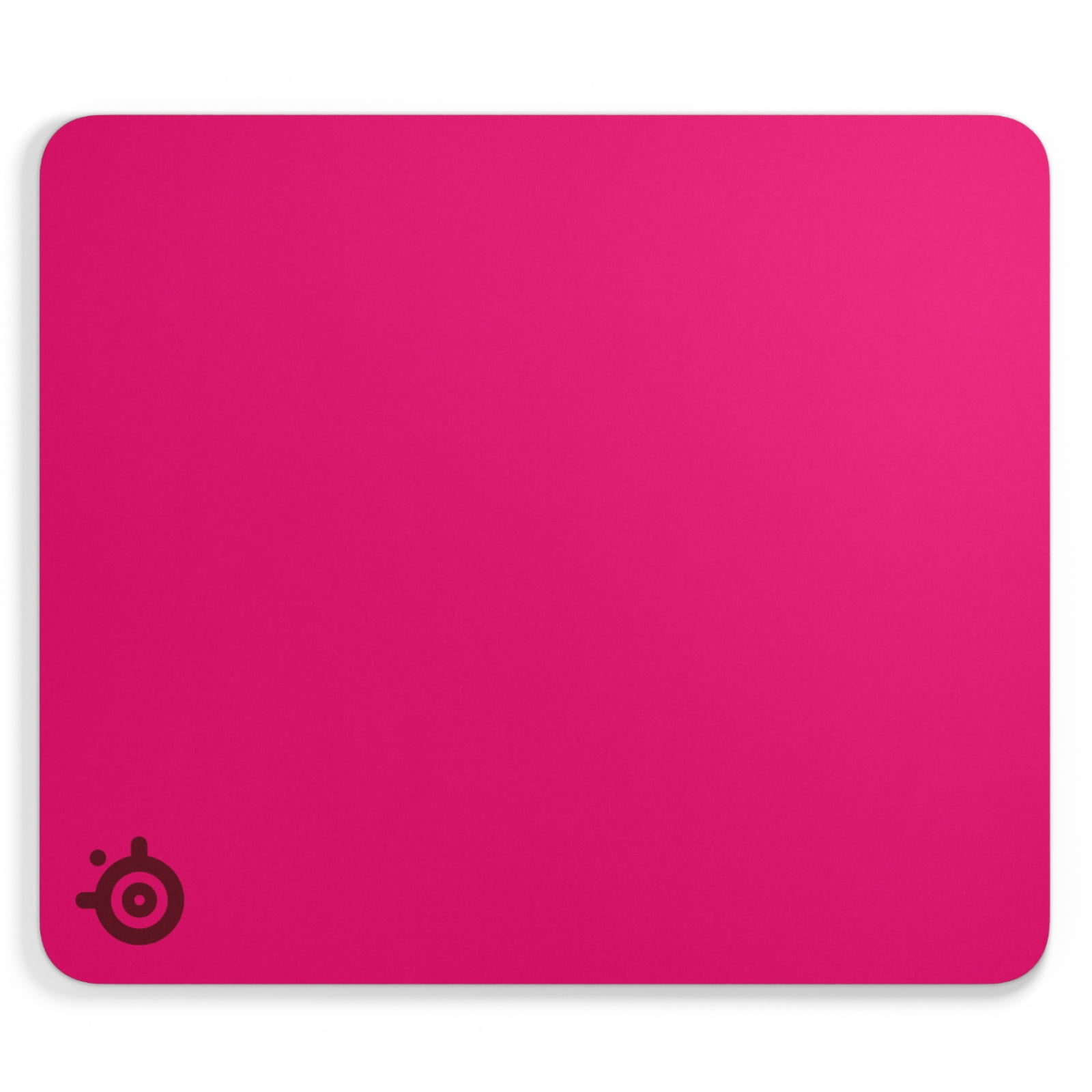SteelSeries QcK Heavy Gaming Mousepad — Thicker, Non-Slip Silicone Rubber Base, Optimized for Gaming — Large Size  — Magenta