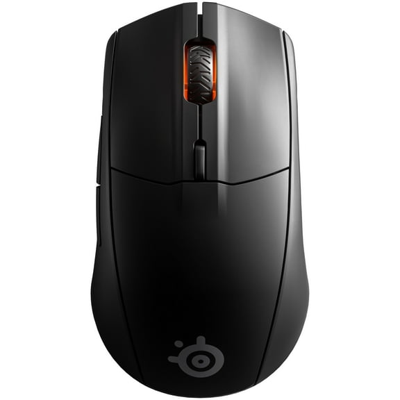 SteelSeries - Rival 3 Lightweight Wireless Optical Gaming Mouse with Brilliant Prism RGB Lighting - Black