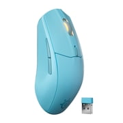 SteelSeries Rival 3 Wireless Gen 2 Gaming Mouse   2.4GHz and Bluetooth   18000 DPI TrueMove Air Optical Sensor   60 Million Click Durability   Light-Weight   100% PTFE Feet   Aqua