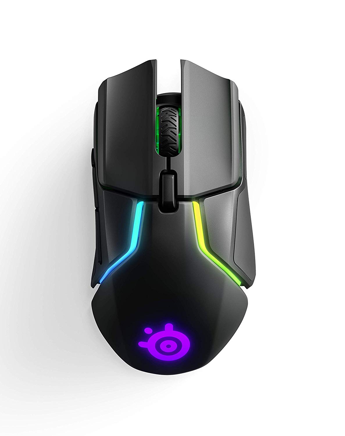SteelSeries Rival 650 Quantum Wireless Gaming Mouse - Rapid Charging Battery - 12, 000 Cpi Truemove3+ Dual Optical Sensor - Low 0.5 Lift-Off Distance - 256 Weight Configurations - 8 Zone RGB Lighting - image 1 of 8