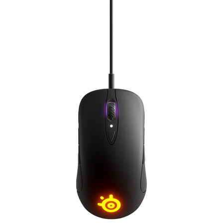 SteelSeries - Sensei Ten Wired Optical Gaming Ambidextrous Mouse - Black