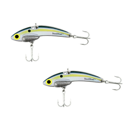 SteelShad Mini Series 2-Pack 1/4 oz. Sexy Shad