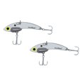 thumbnail image 1 of SteelShad Mini Series 2-Pack 1/4 oz. White Shad, 1 of 4