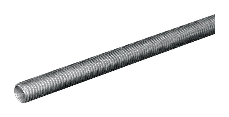 Boltmaster 7/16 in. D X 36 in. L Zinc-Plated Steel Unthreaded Rod Boltmaster 7/16 in. D X 36 in. L Zinc-Plated Steel Unthreaded Rod
