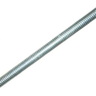 SteelWorks 7/8 D X 36 L Zinc-Plated Steel Threaded Rod SteelWorks 7/8 D X 36 L Zinc-Plated Steel Threaded Rod