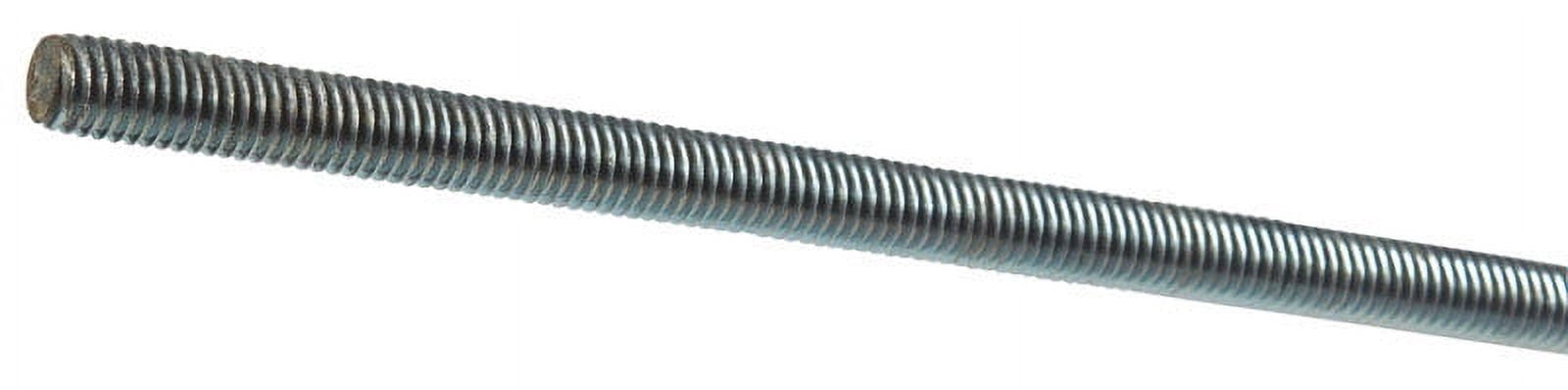 Boltmaster Steelworks SteelWorks 7/16 in. D X 72 in. L Zinc-Plated Steel Threaded Rod — Construction & DIY Use, Standard Hardware Spec