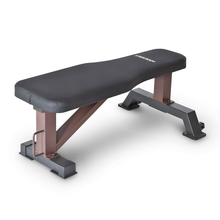 Free Shipping Steelbody Multipurpose Weightlifting Strength Training Flat Bench STB 10101 Walmart Walmart
