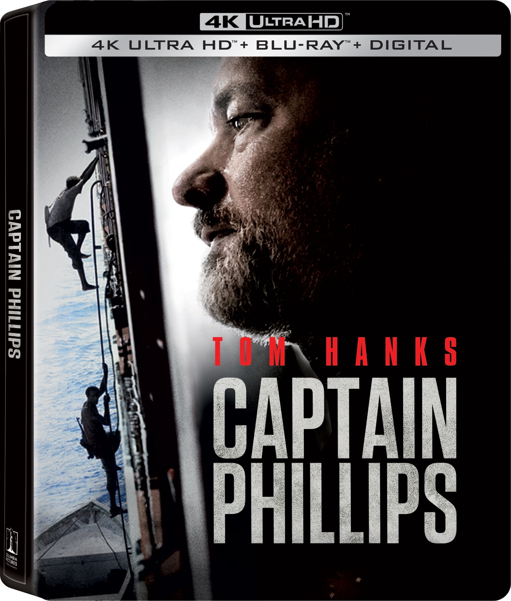 Steelbook Captain Phillips (4K UHD + Blu-ray + Digital) - Walmart.com