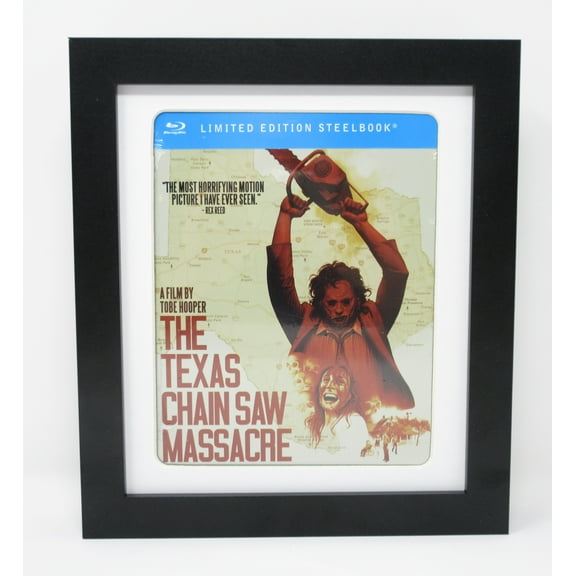 Steelbook DVD Movie Disc (Not Included) Picture Display Wall Frame Made in the USA