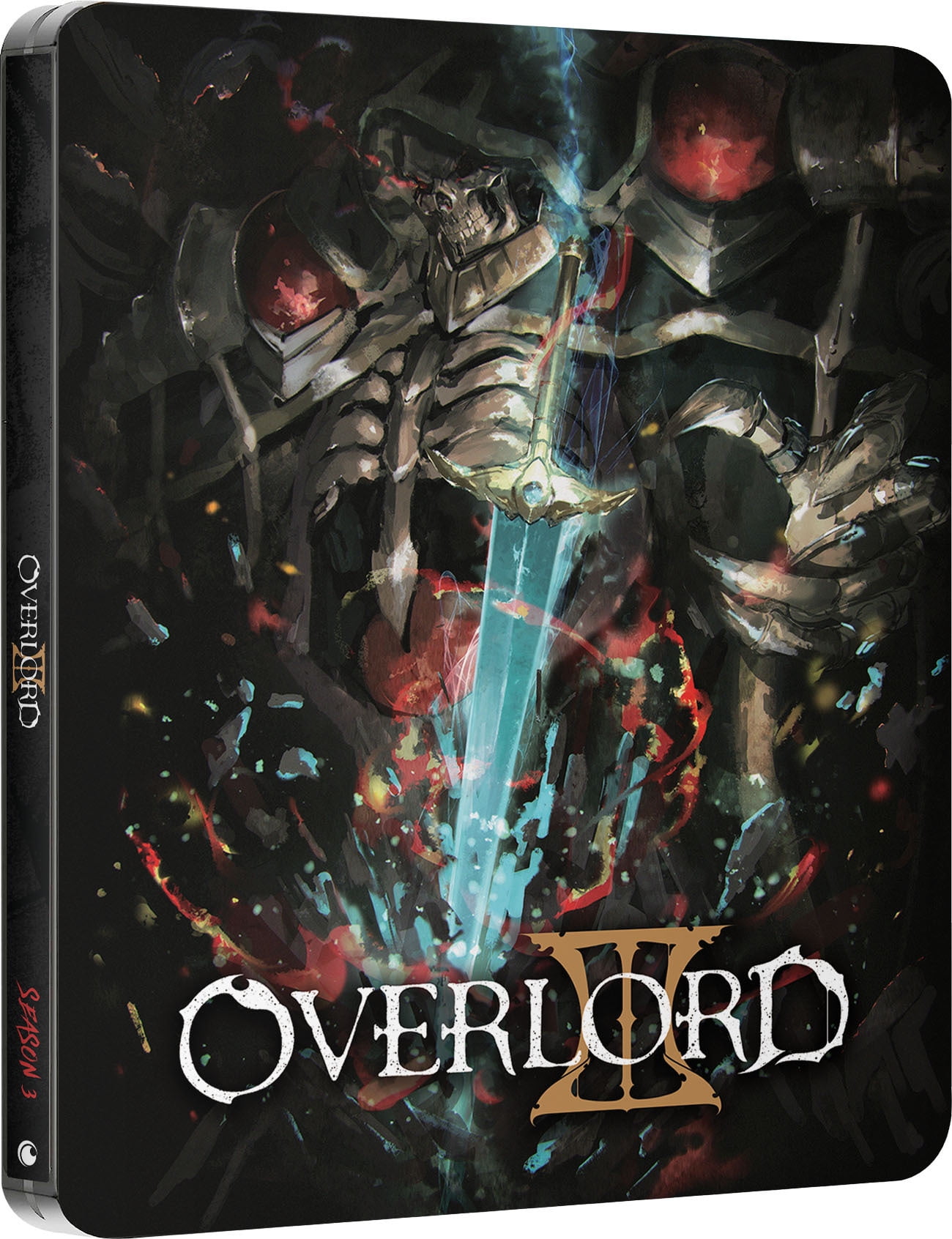 Walmart Deal of Walmart Black Friday Deals 2025 - Overlord - Season 3 Steelbook (Blu-ray) Crunchyroll, Action, Anime