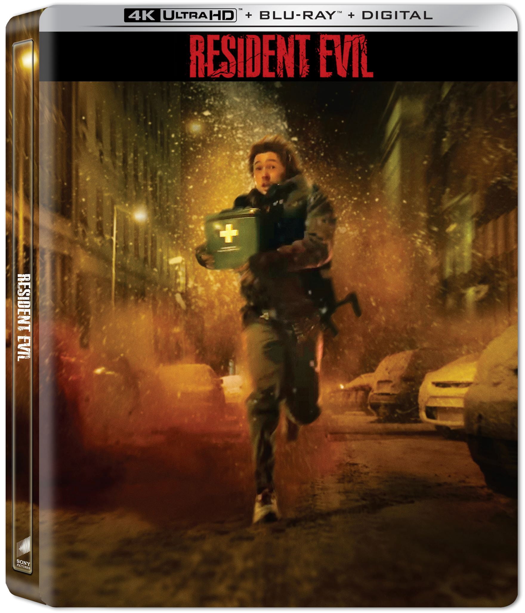 Resident Evil (2026) (Steelbook) (4K Ultra HD + Blu-ray + Digital Copy) Sony Pictures, Horror, Thriller