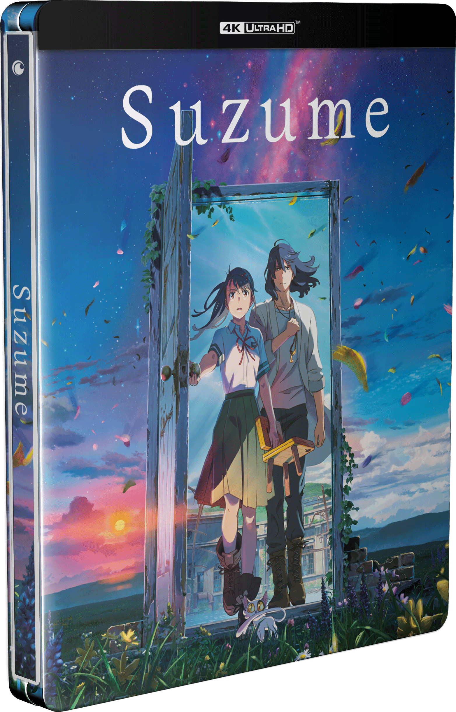 Suzume Movie (Steelbook) (4K Ultra HD) Crunchyroll, Anime