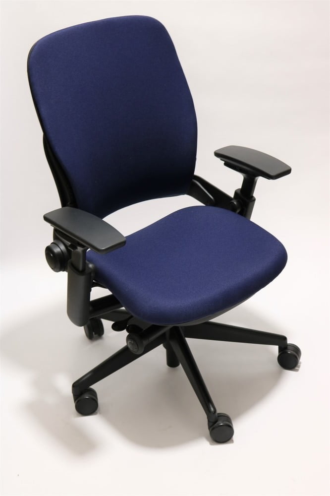 Steelcase Leap Chair V2 Navy Fabric Walmart