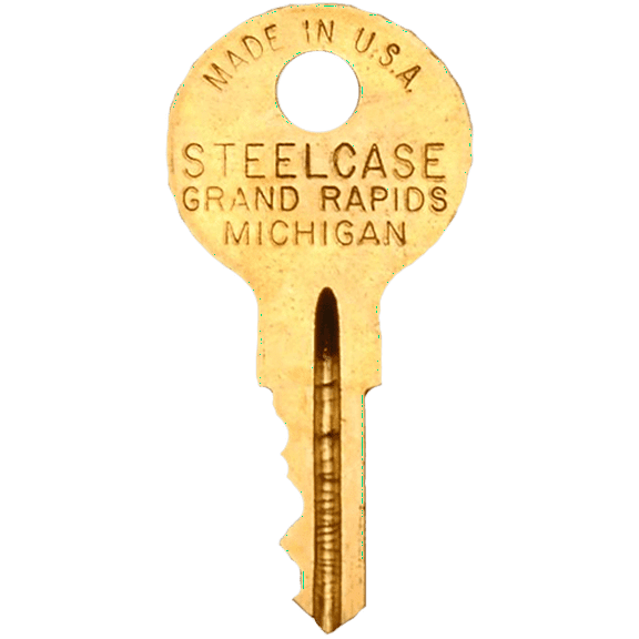Steelcase XF2946 Replacement Office Furniture Key