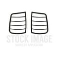 thumbnail image 1 of Steelcraft Automotive 33250 STC33250 05-15 TACOMA BLACK TAIL LIGHT GUARDS, 1 of 2