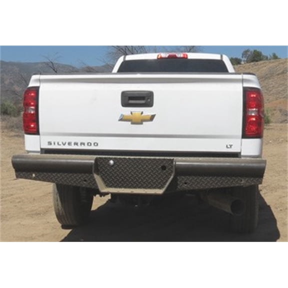Steelcraft Automotive HD20410 STCHD20410 11-16 SILVERADO 2500/3500 REAR BUMPER REPLACEMENT 4IN PIPE STYLE LINE
