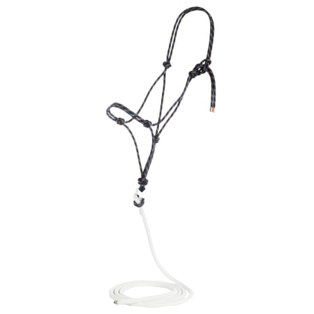 Steele Halters Average Horse Halter with Attached 10ft Lead Rope
