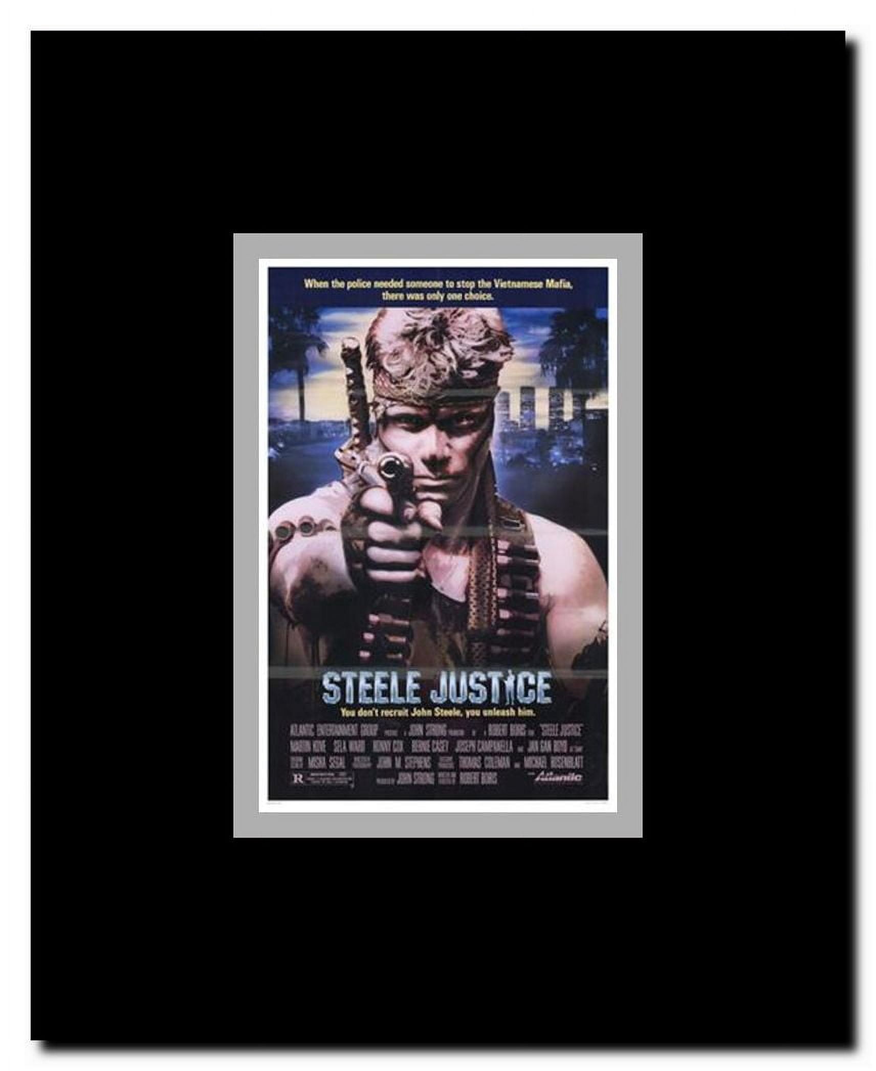 Steele Justice Framed Movie Poster