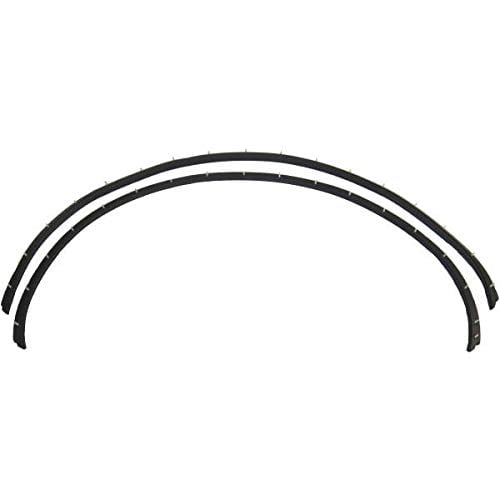 Steele Rubber Products - 50-0456-68 - Hardtop Roof Rail Weatherstrips - Compatible with 1957 Buick, Oldsmobile Hardtop, Hardtop Wagon