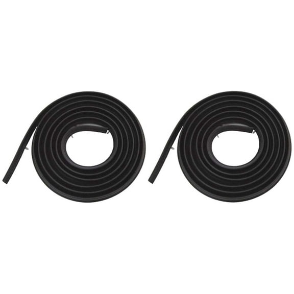 Steele Rubber Products - 60-0299-72 - Front Door Weatherstrip - Compatible with 1955-1958 Chevrolet, Pontiac Sedan, Wagon