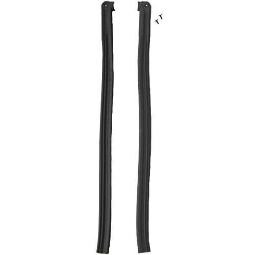 Steele Rubber Products - 70-0850-63 - Convertible Hinge Pillar Weatherstrips - Compatible With 1961-1962 Buick, Cadillac, Chevrolet, Oldsmobile, Pontiac Convertible
