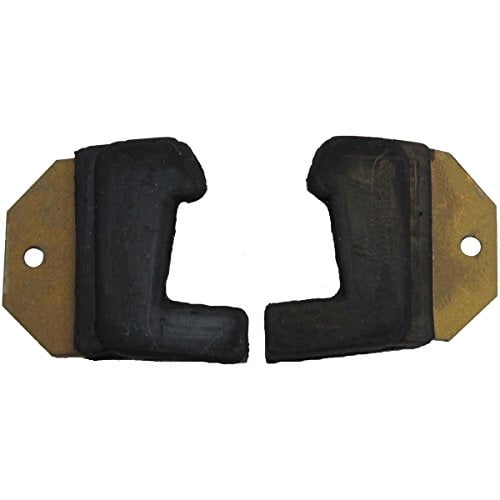 Steele Rubber Products - 70-1532-79 - Quarter Window U Jamb Lock Pillar Fillers - Compatible with 1957-1958 Buick, Oldsmobile Hardtop