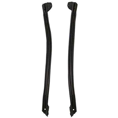 Steele Rubber Products - 70-3657-63 - Convertible A-Post Hinge Pillar Weatherstrips - Compatible with 1966-1967 Lincoln Continental 4 Door Convertibles