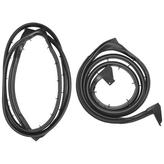 Steele Rubber Products - 70-4717-72 - Side Cargo Door Weatherstrips - Compatible with 1991-1999 Dodge Van