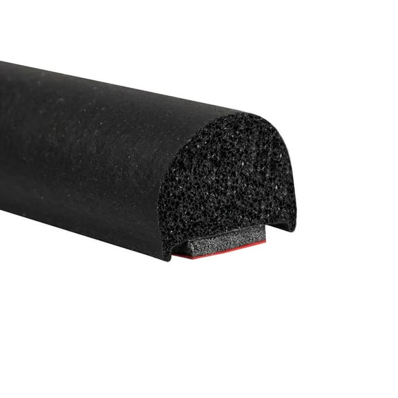 Steele Rubber Products - 83-0113-277 - RV - 5/16" x 1/2" Half-Round with Peel-N-Stick - Sold as a 10ft Strip