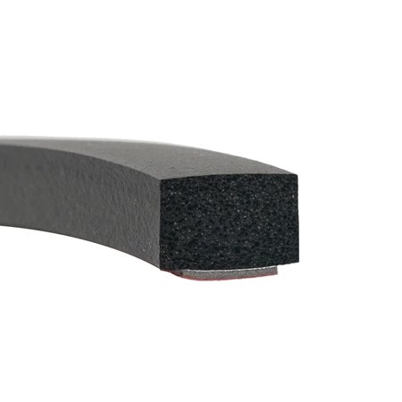 Steele Rubber Products - 83-1033-277 - RV - 11/16" x 7/16" Peel-N-Stick Rectangular Sponge Extrusion - Sold as a 10ft Strip