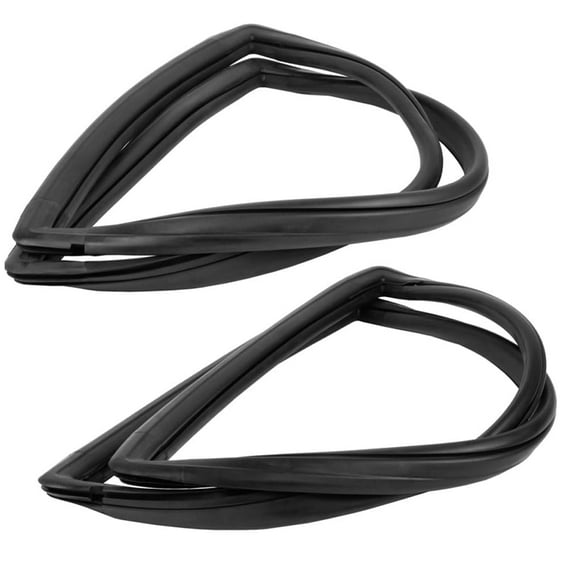 Steele Rubber Products 70-4962-77 Quarter Window Weatherstrips w/o Trim Groove