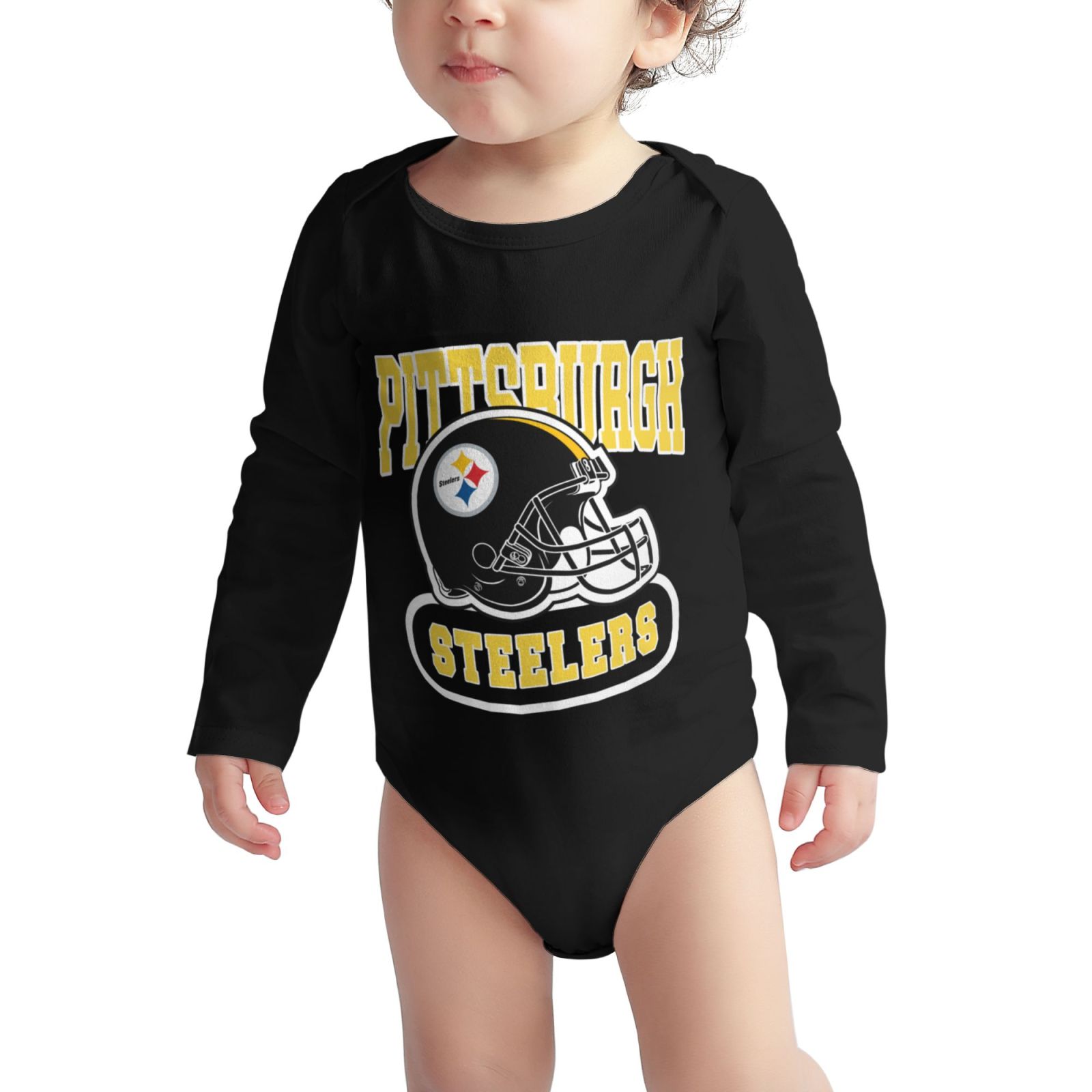 Steelers Novelty Rompers, Newborn Baby Bodysuits, Infant Jumpsuits